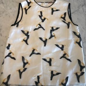 Tory Burch floral top